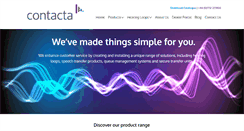 Desktop Screenshot of contacta.co.uk