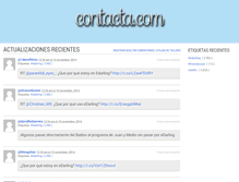 Tablet Screenshot of contacta.com